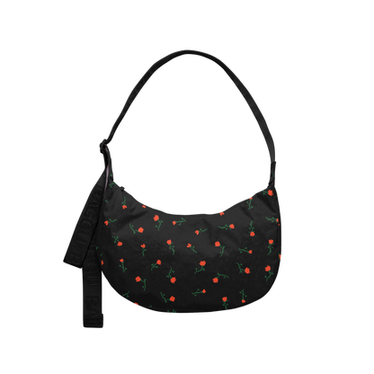 Medium Nylon Crescent Bag