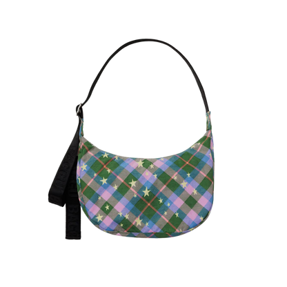 Medium Nylon Crescent Bag