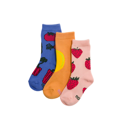 Kids Crew Socks - Set of 3