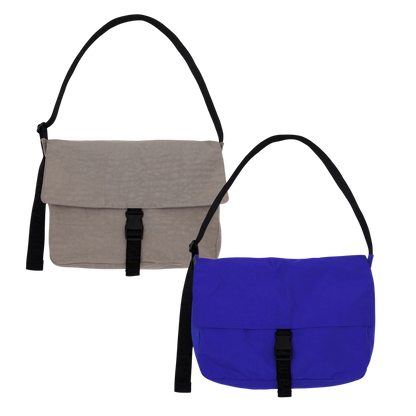 Nylon Messenger Bag