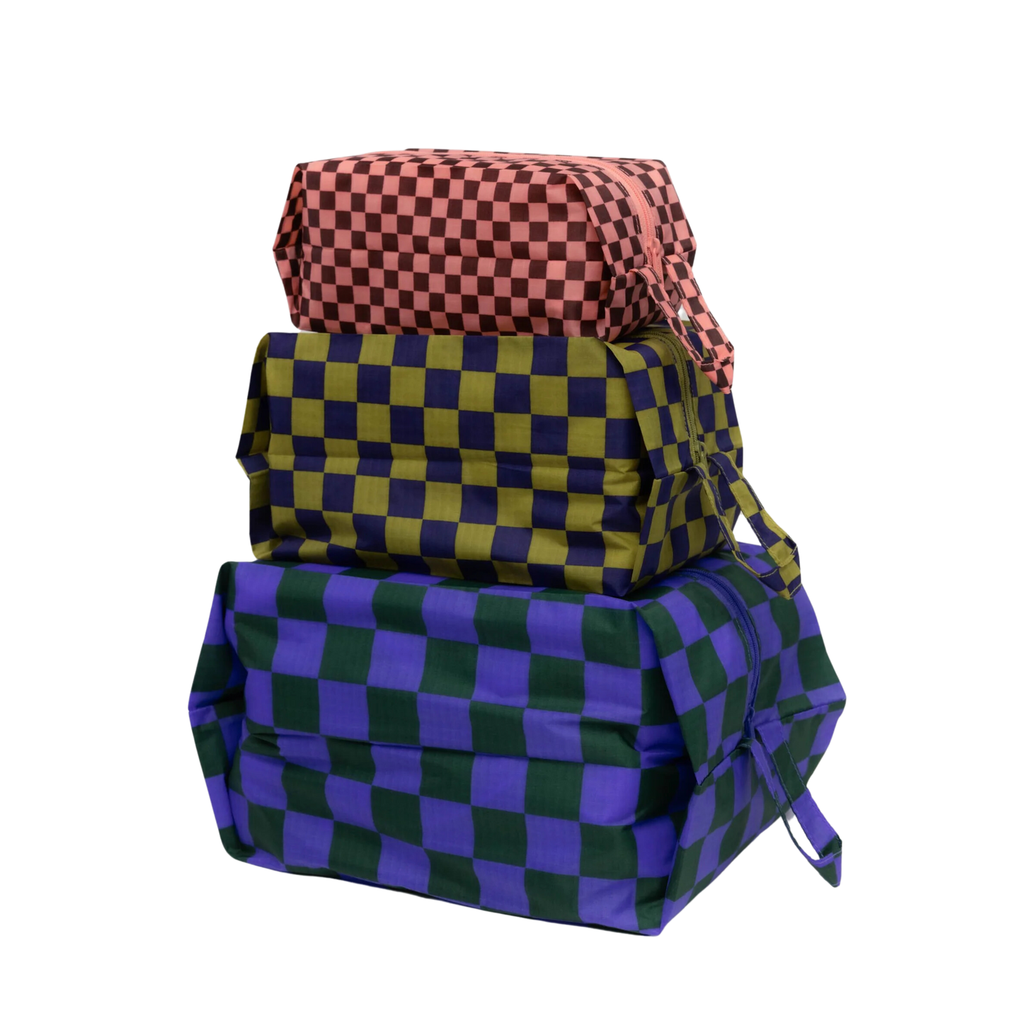 3D Zip Pouch Set