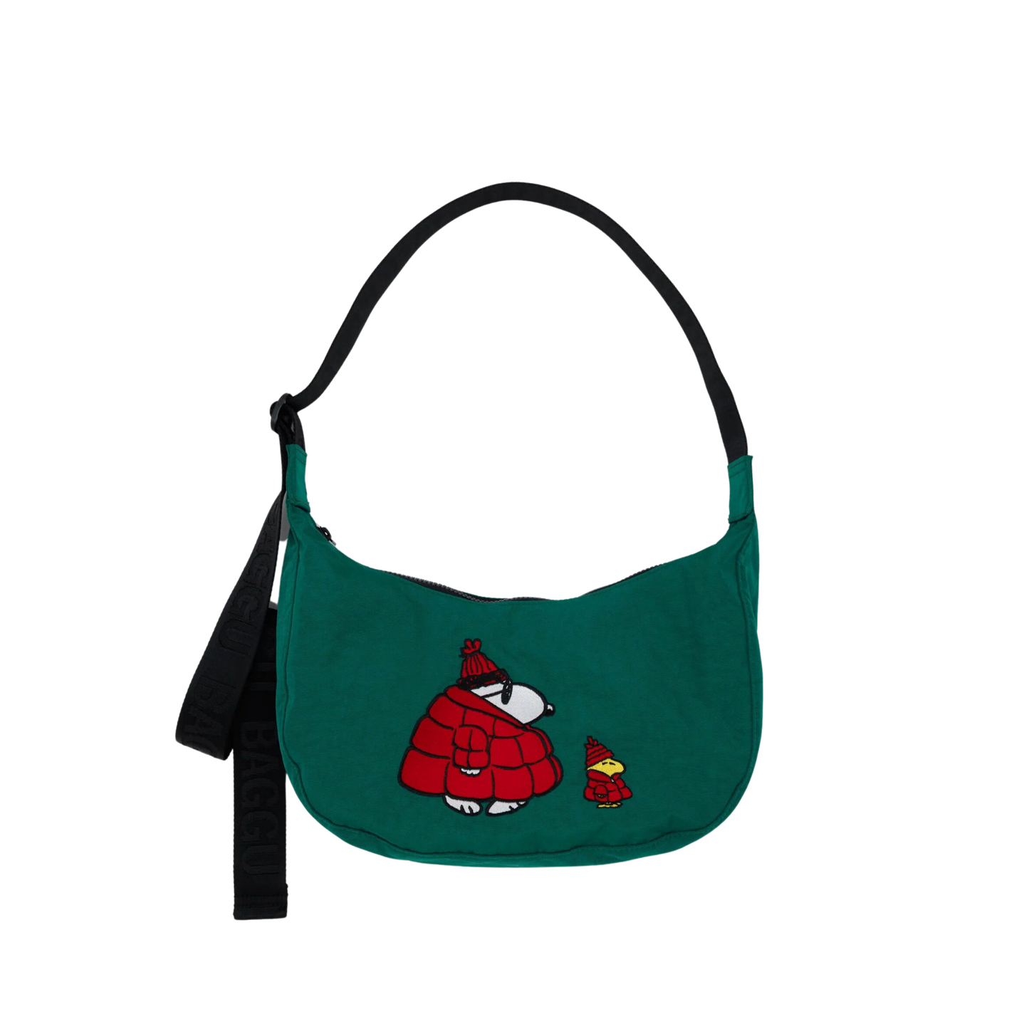 Medium Nylon Crescent Bag