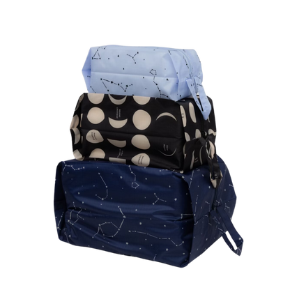 3D Zip Pouch Set