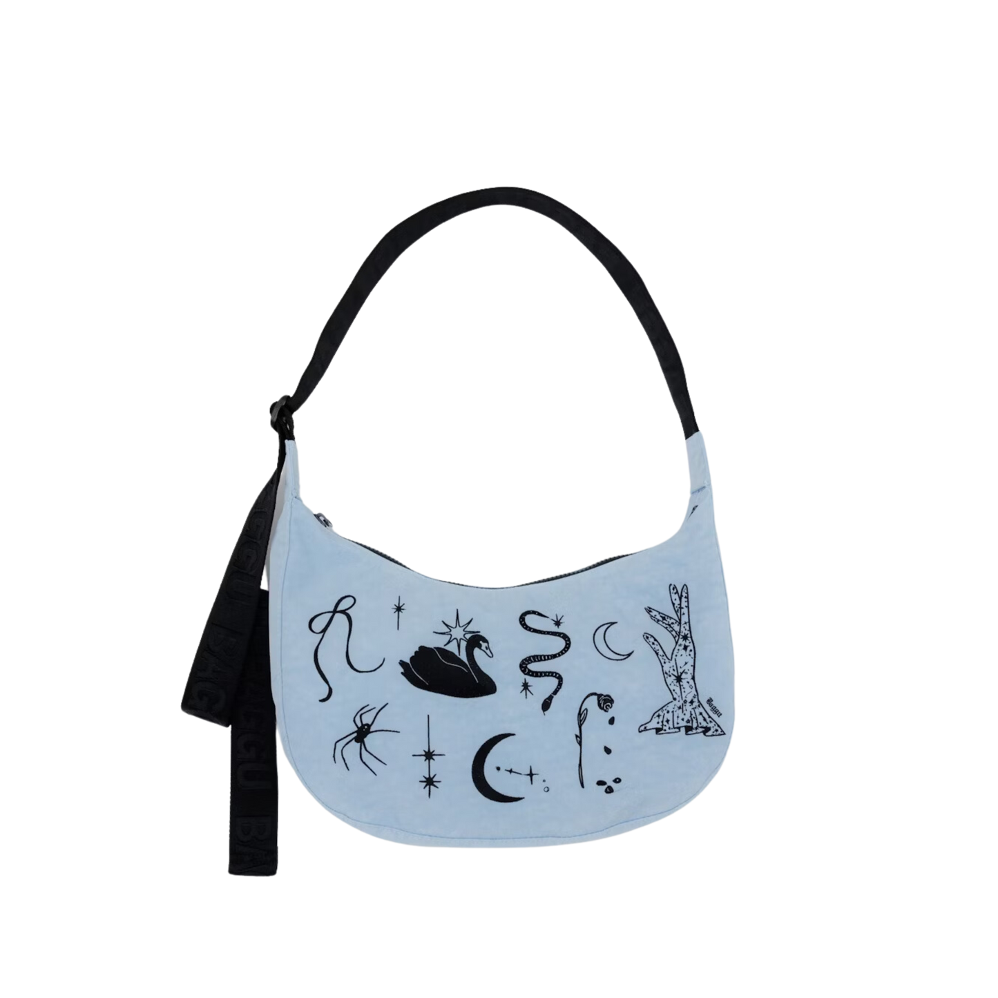 Medium Nylon Crescent Bag