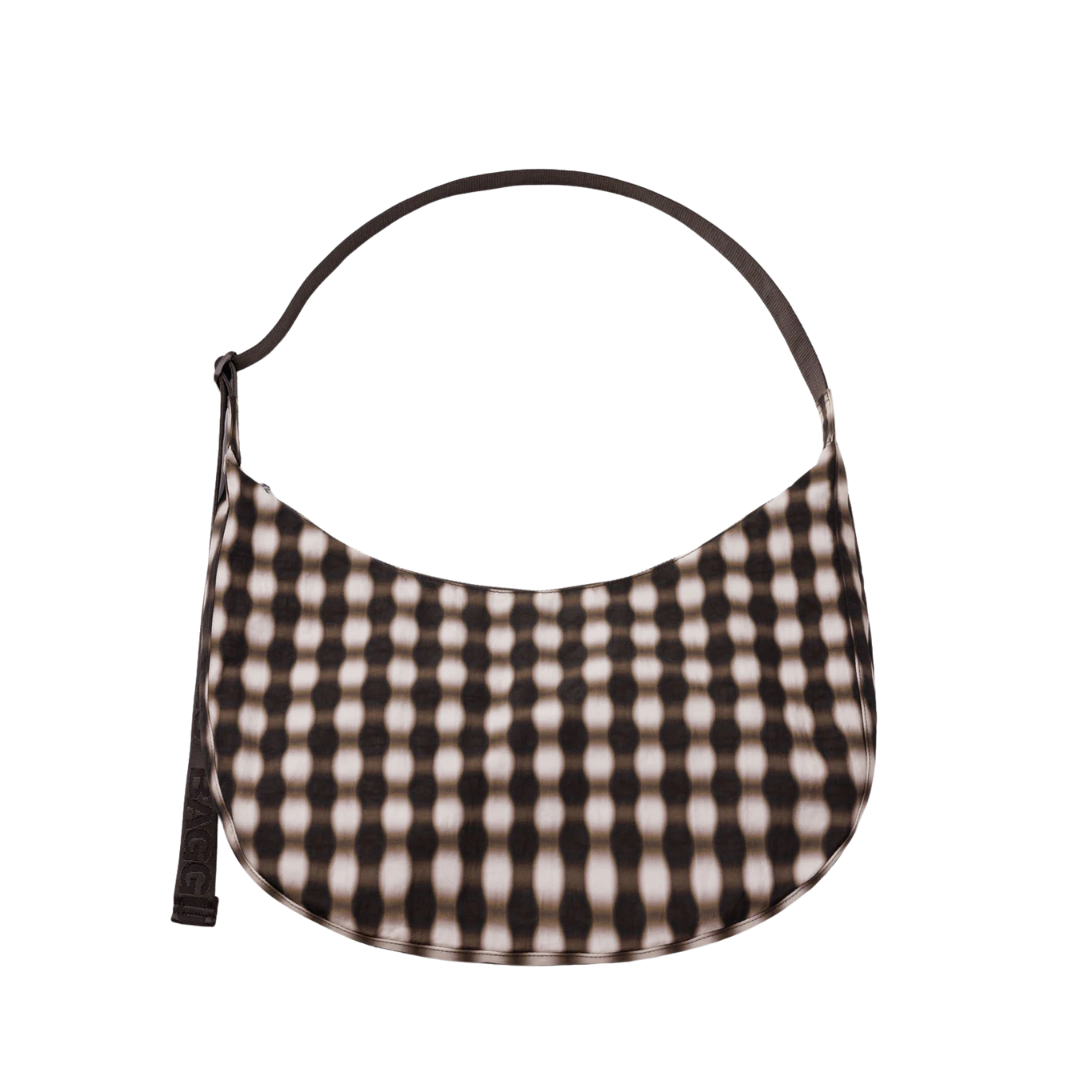 Large Nylon Crescent Bag