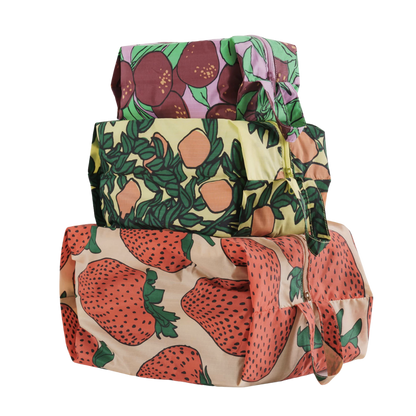 3D Zip Pouch Set