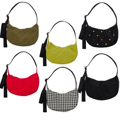 Small Nylon Crescent Bag