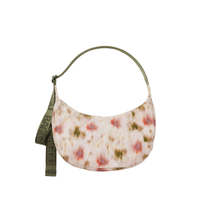 Medium Nylon Crescent Bag