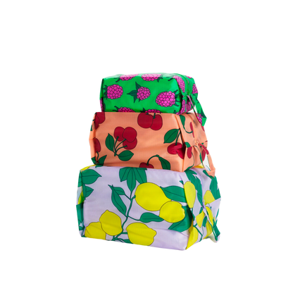 3D Zip Pouch Set
