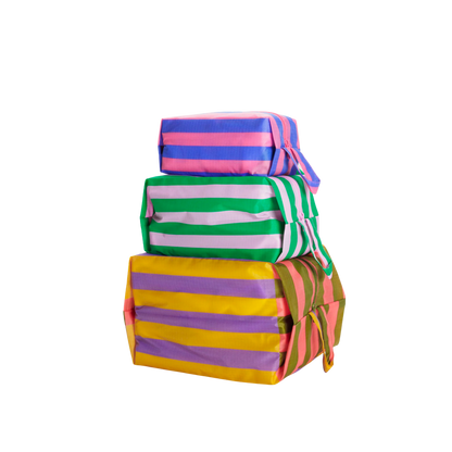 3D Zip Pouch Set