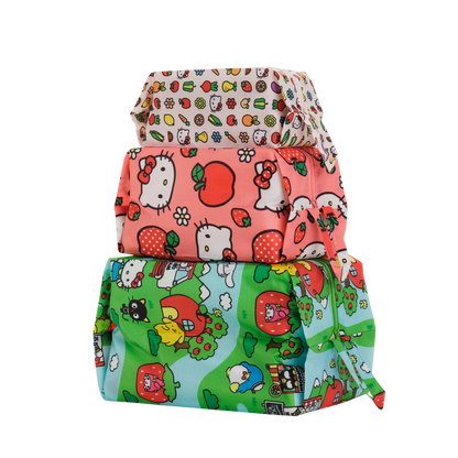 3D Zip Pouch Set