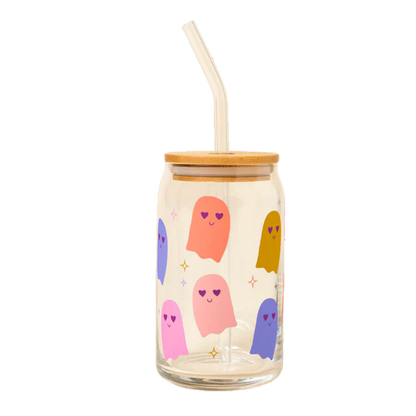 Can Glass w/ Lid
