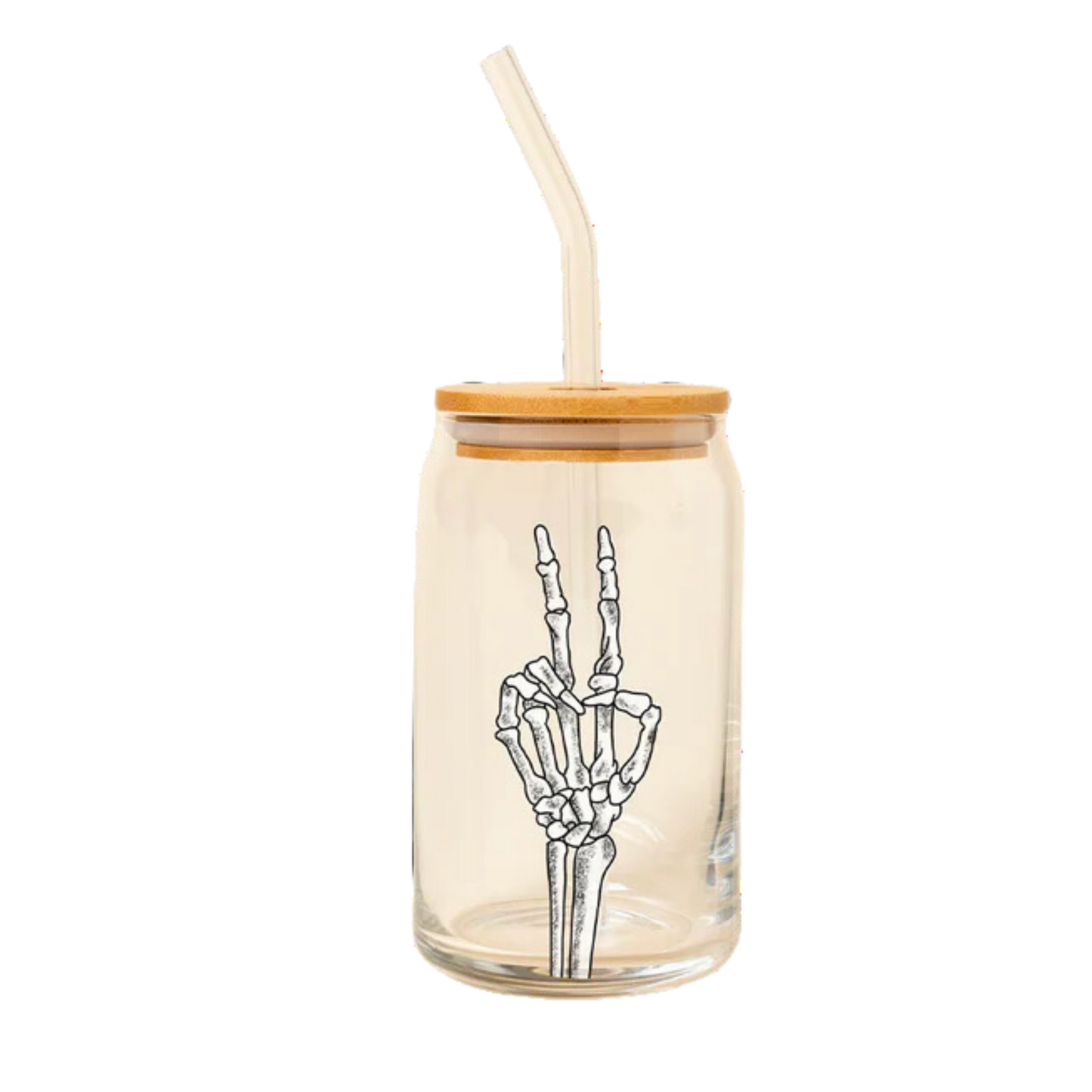 Can Glass w/ Lid