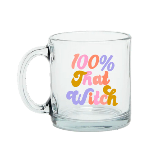 100% That Witch Glass Mug