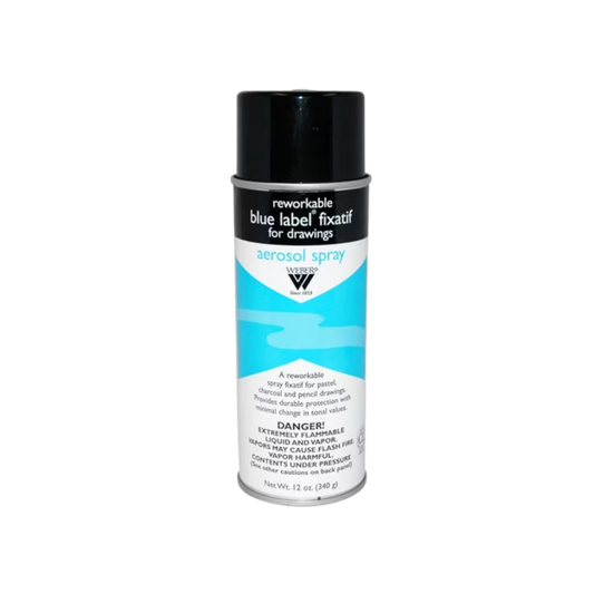 Blue Label Fixatif Spray 12 oz