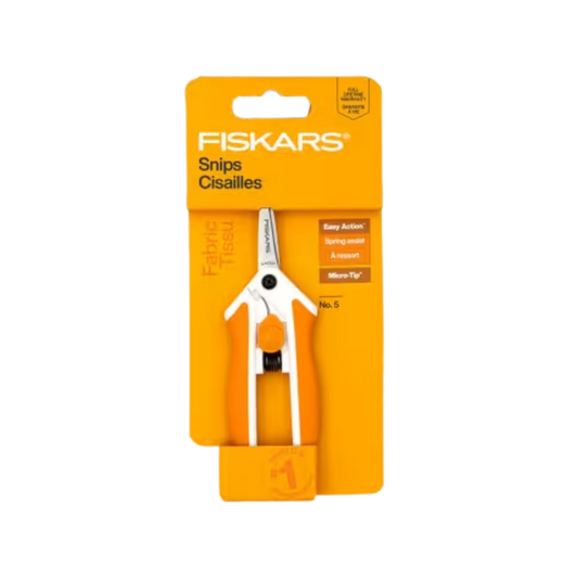 Fiskars Micro-Tip Easy Action Scissors No 5