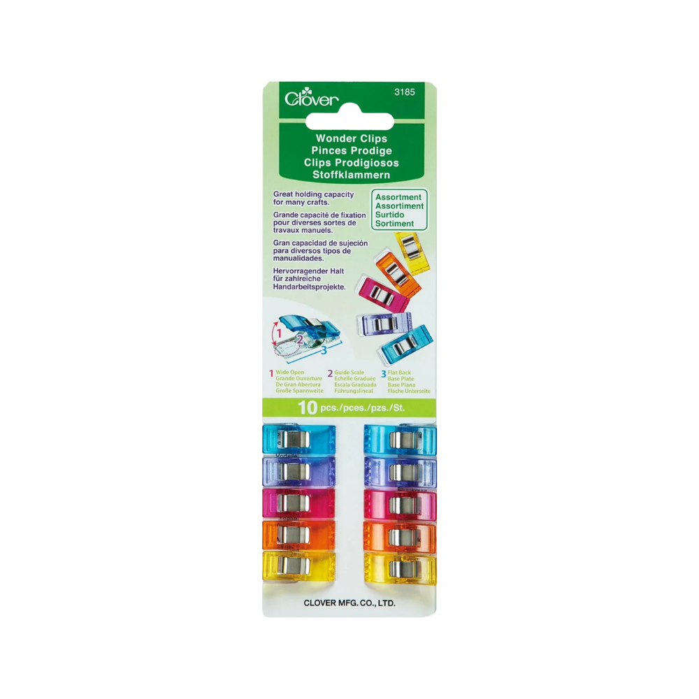Wonder Clips – Assorted Colors (10 Pack)