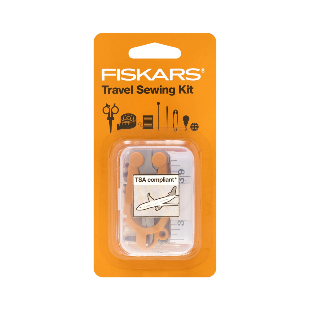 Fiskars Travel Sewing Kit – 27 Pieces