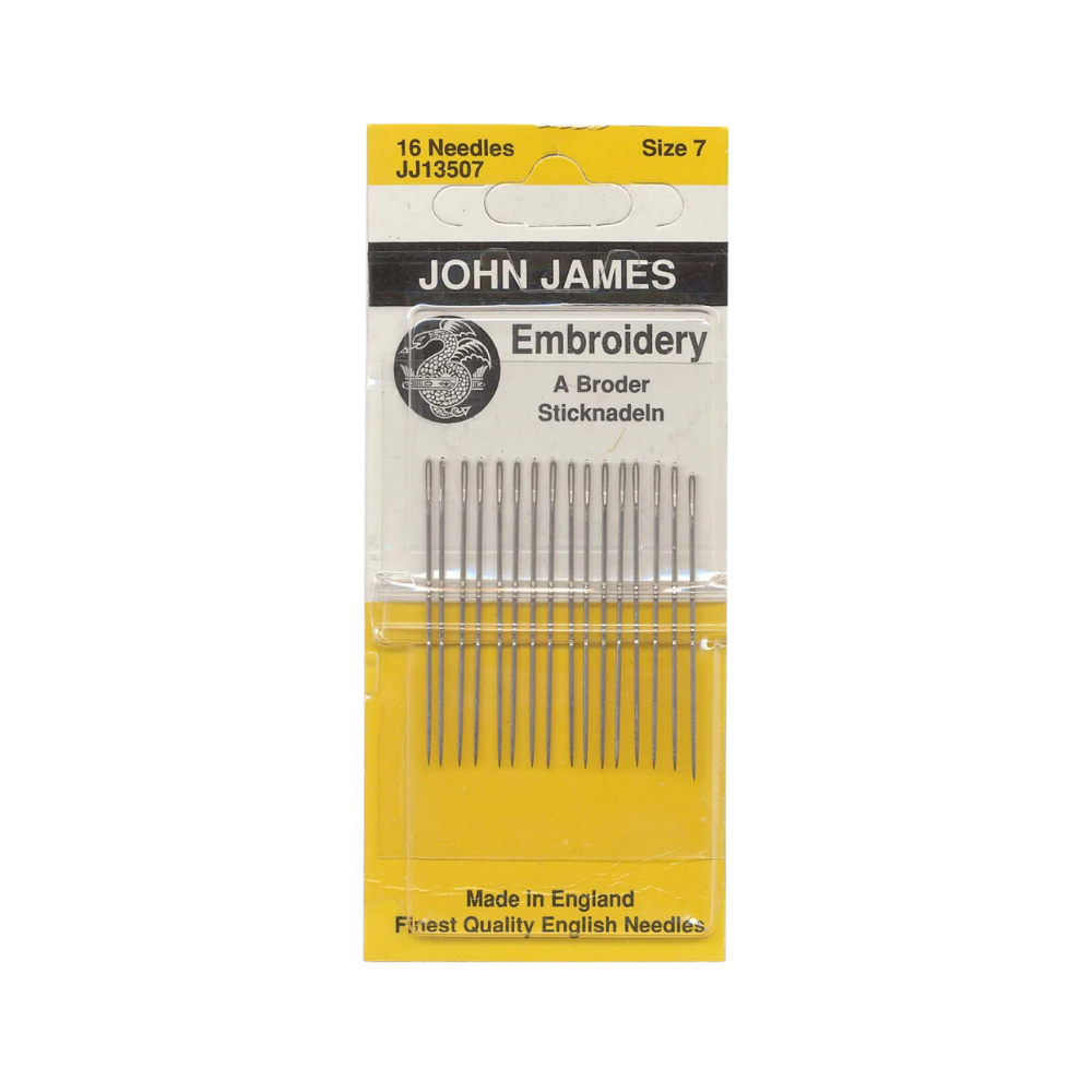 John James Embroidery / Crewel Needles – Size 7