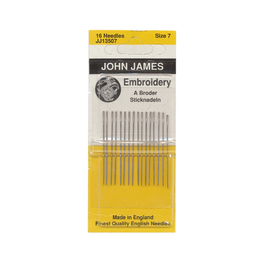 John James Embroidery / Crewel Needles – Size 7