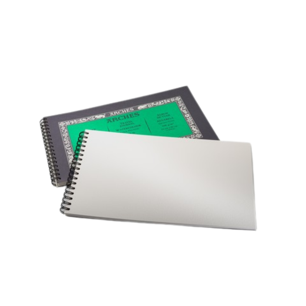 Arches Cold Press Watercolor Travel Journal – 6" × 10"