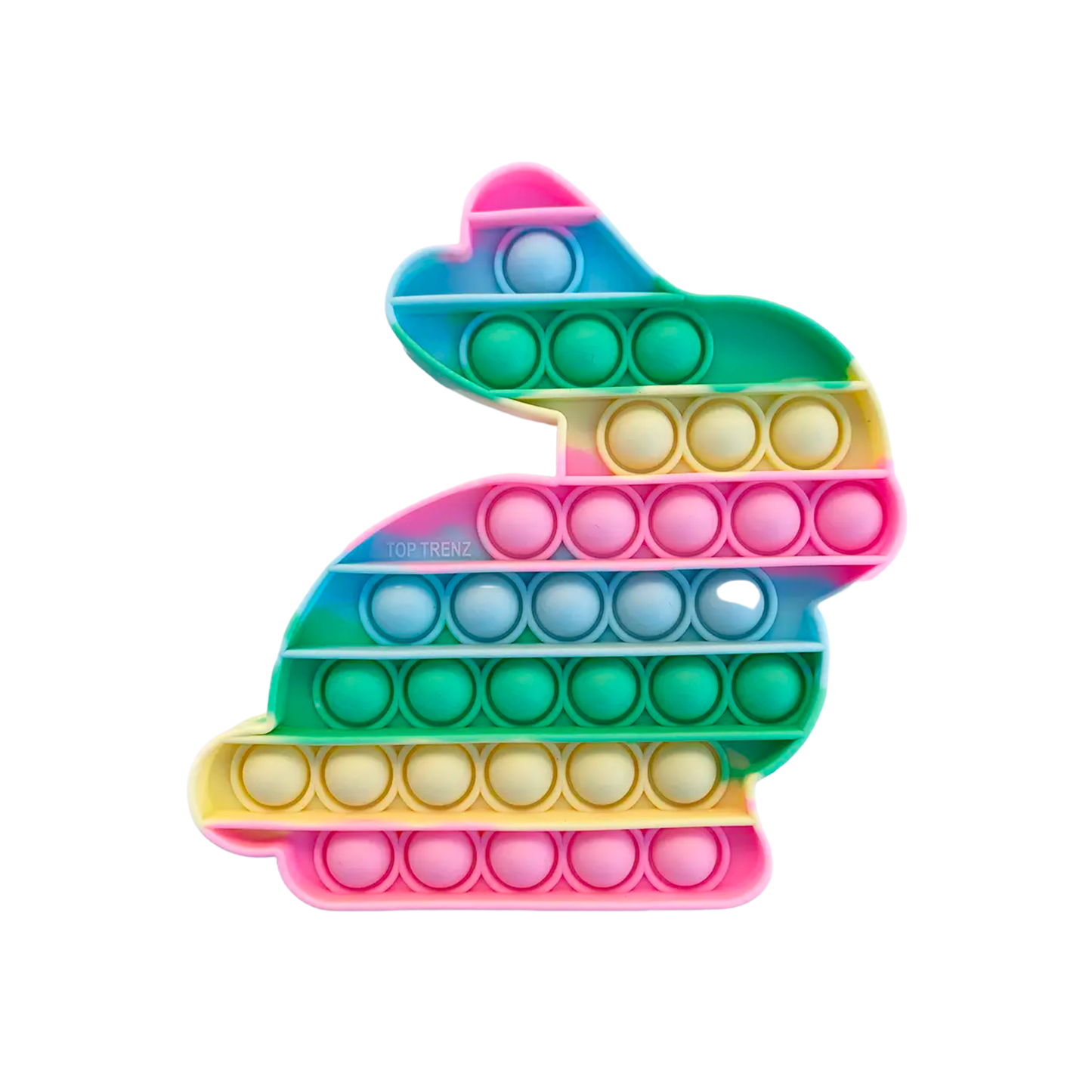 OMG Pop Fidgety - Multi Colored Bunny
