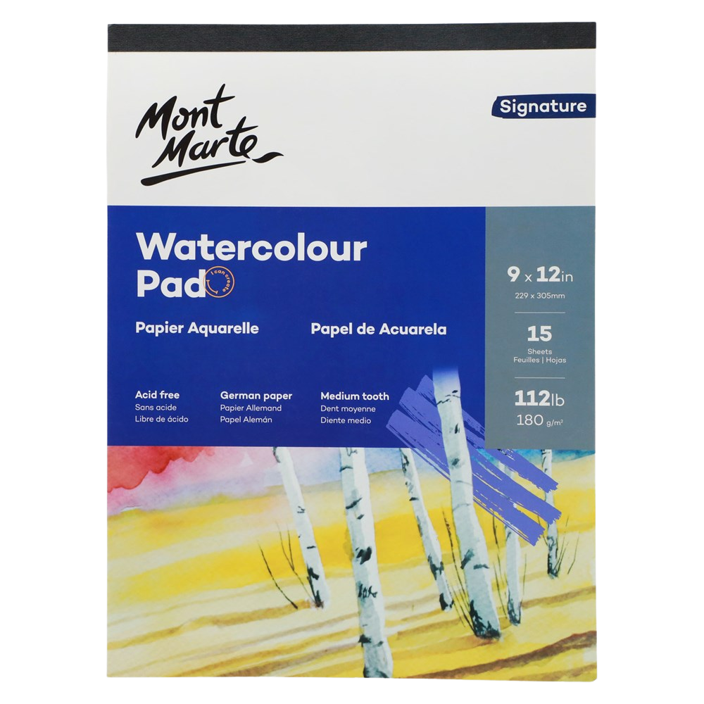 Watercolour Pad – German Paper – 180 gsm