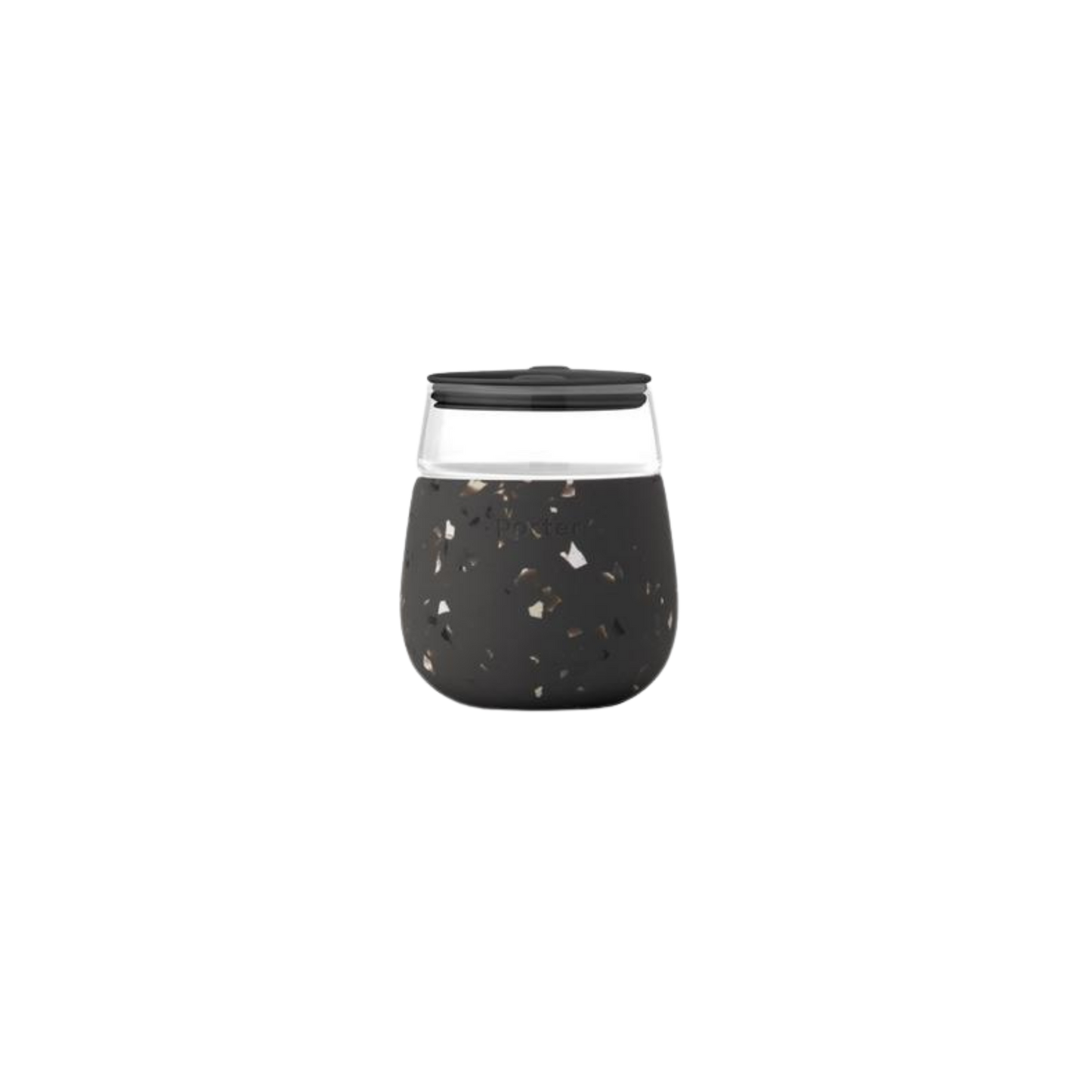 Porter Wine & Drink Glass Cup with Silicone Wrap