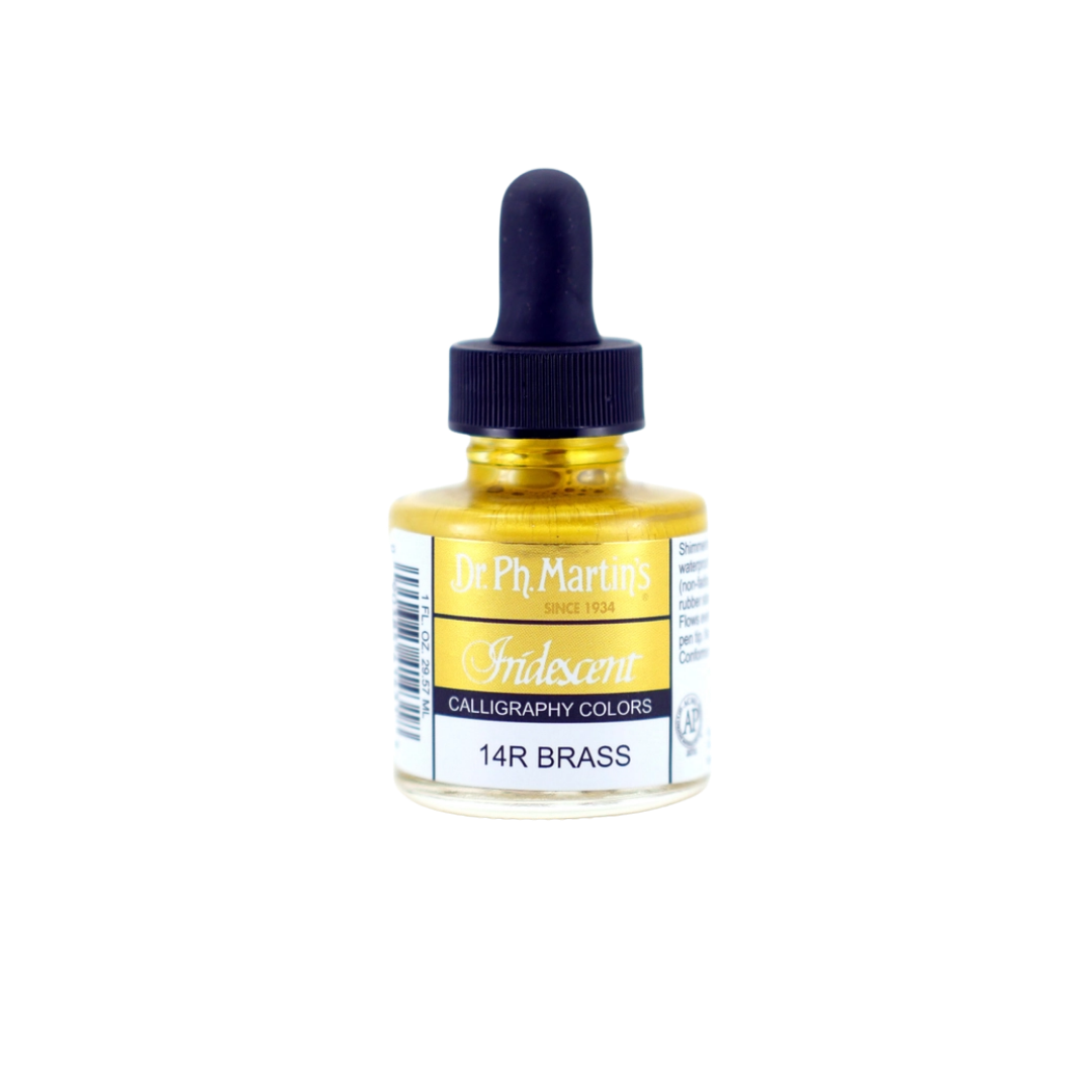 Iridescent Calligraphy Color Bottles (1.0 Us Fl oz)