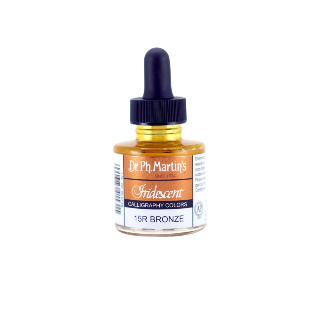 Iridescent Calligraphy Color Bottles (1.0 Us Fl oz)