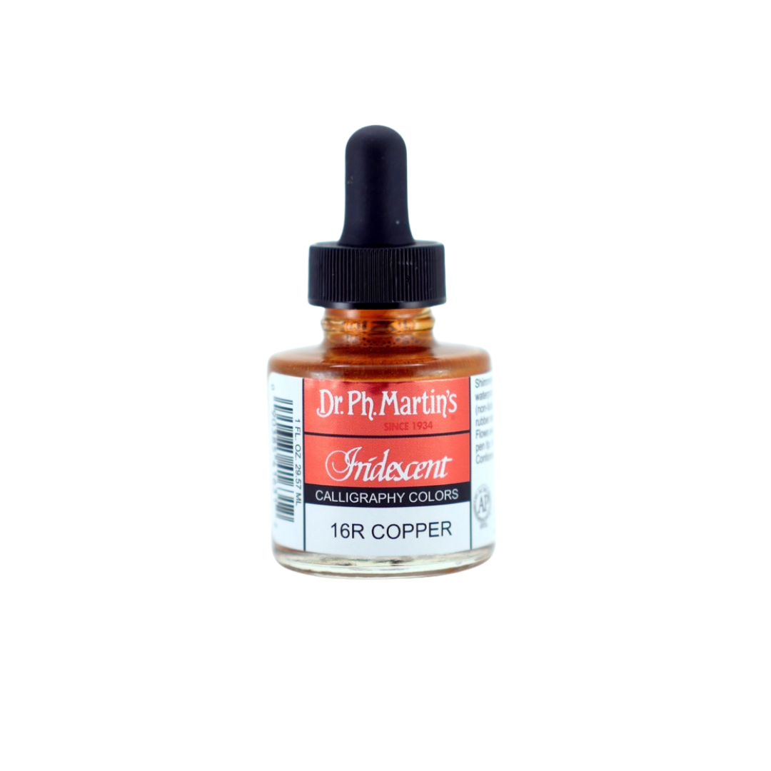 Iridescent Calligraphy Color Bottles (1.0 Us Fl oz)