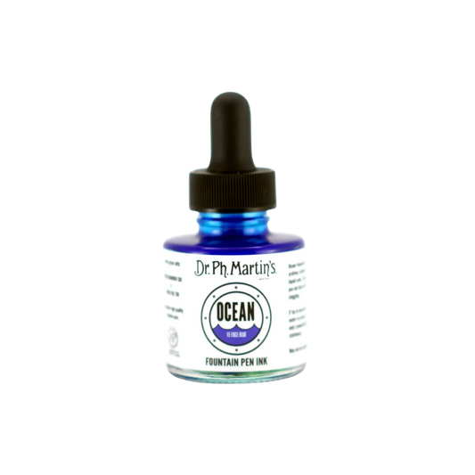 Dr. Ph. Martin's Ocean Fountain Pen Ink – 1 oz Bottle