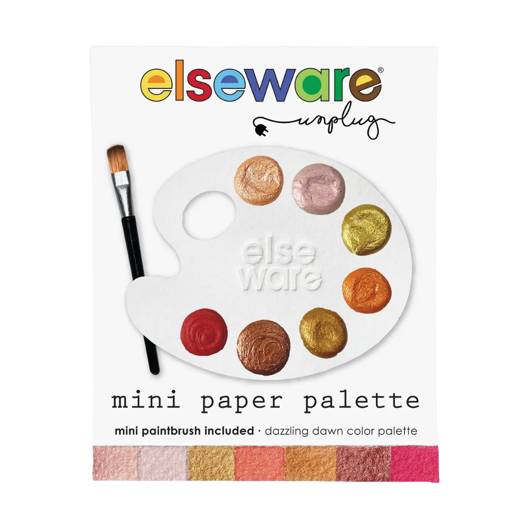 Mini Watercolor Paper Palette