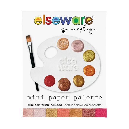 Mini Watercolor Paper Palette