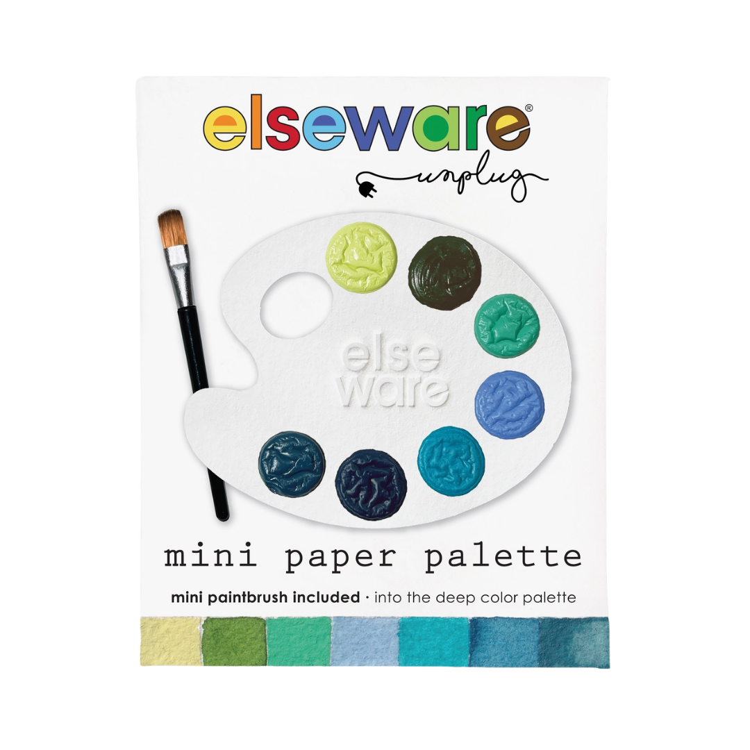 Mini Watercolor Paper Palette