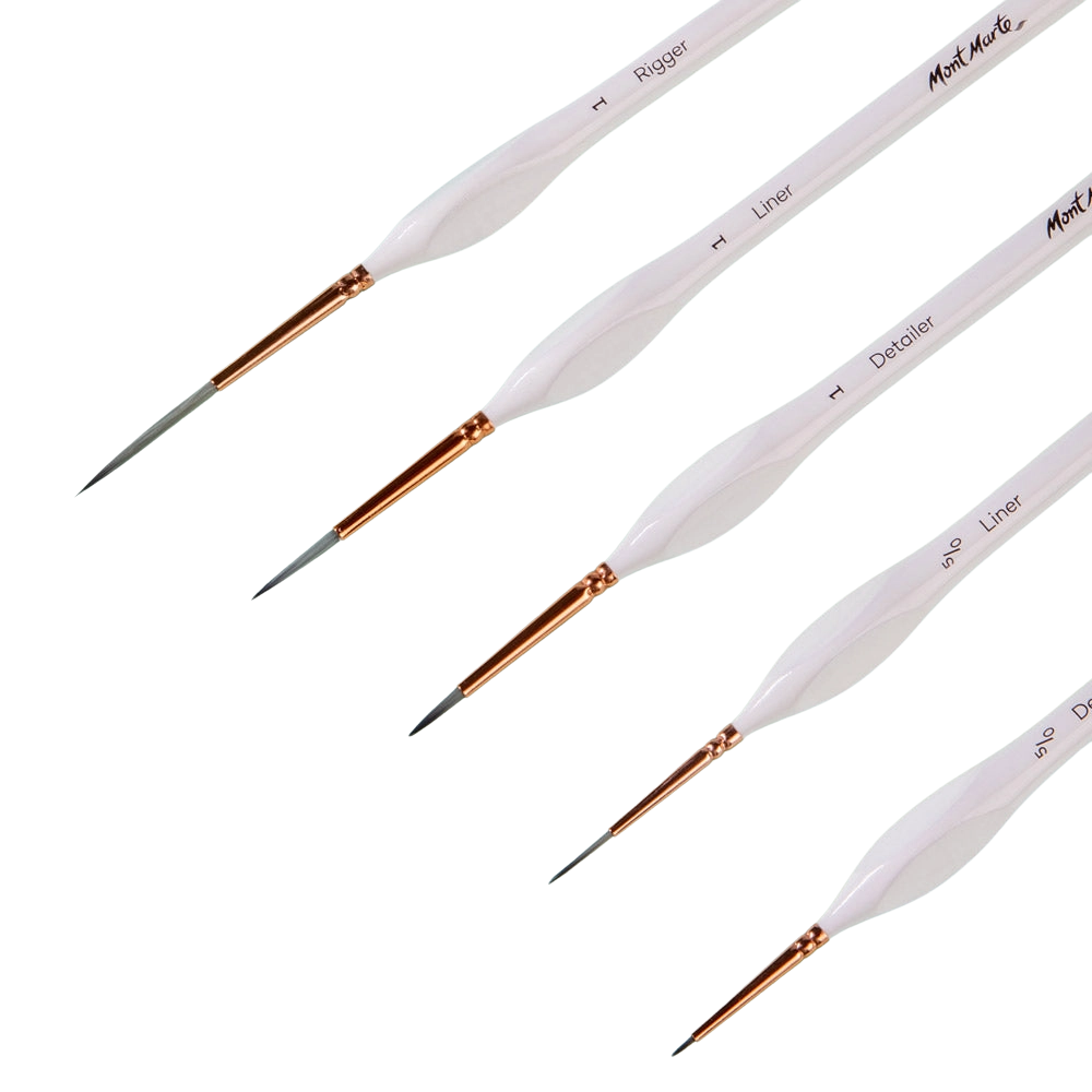 Detail & Liner Brush Set – Signature – 5 Piece