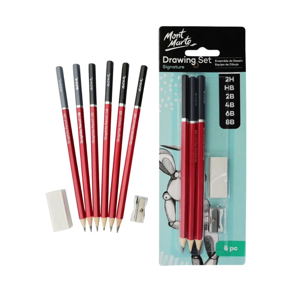 Drawing Set – Signature – 8 Piece