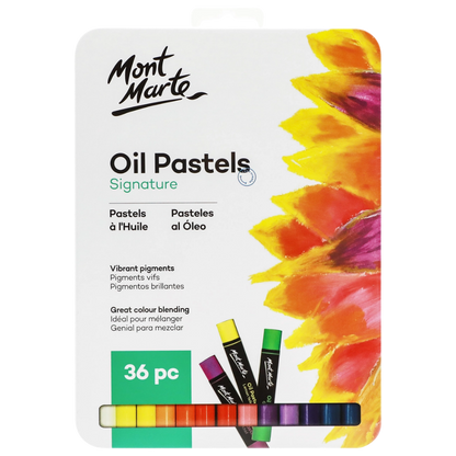 Oil Pastels in Tin – Signature – 36 Piece