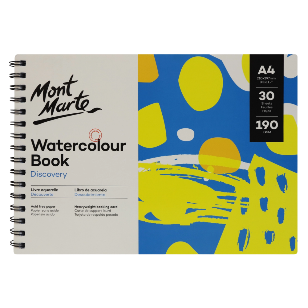 Watercolor Book – Discovery – A4 – 30 Sheets