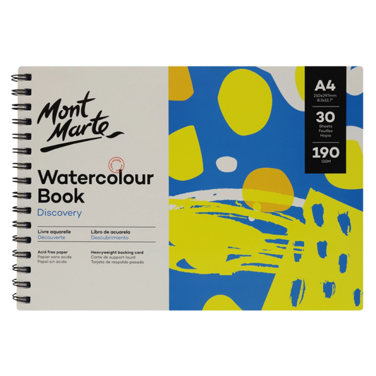 Watercolor Book – Discovery – A4 – 30 Sheets