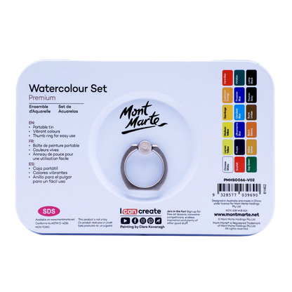 Watercolor Set – Premium – 21 Piece