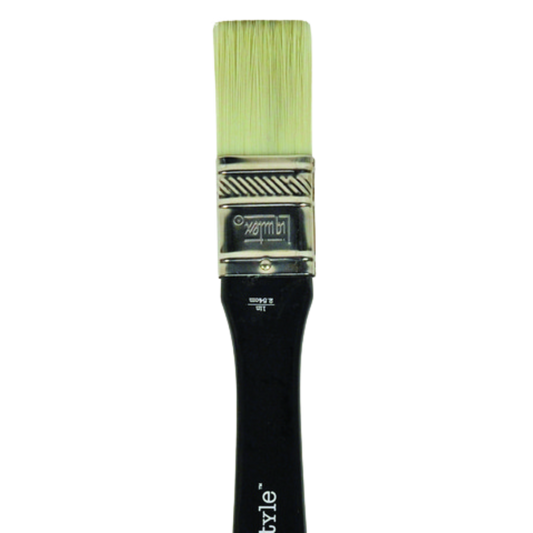 Freestyle Large Scale Brush Long Handle Flat 1"