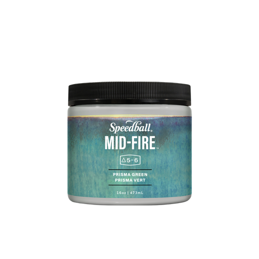 Mid-Fire Glaze 16 oz –– Prisma Green