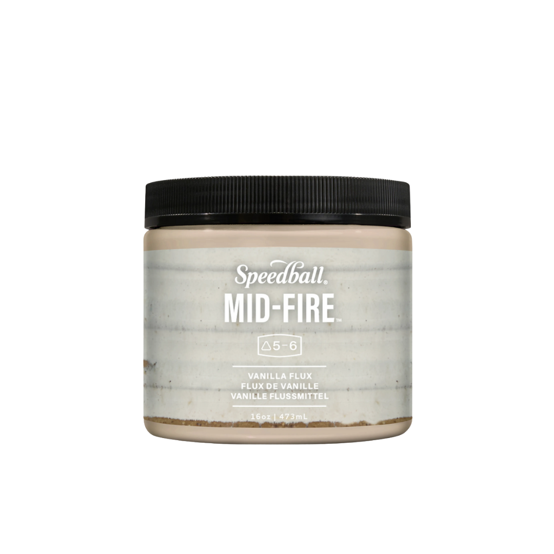 Mid-Fire Glaze 16 oz –– Vanilla Flux