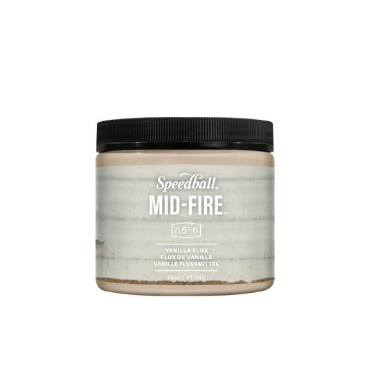 Mid-Fire Glaze 16 oz –– Vanilla Flux