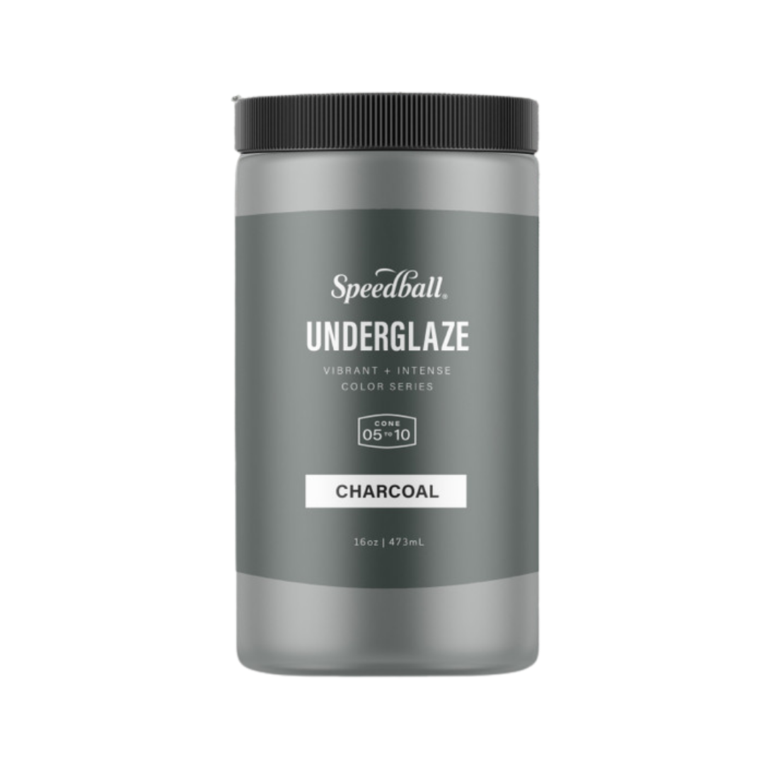 Underglaze 16 oz –– Charcoal