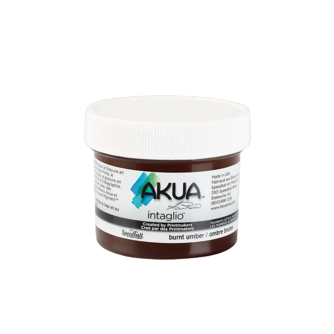 Akua Intaglio Ink –– Burnt Umber