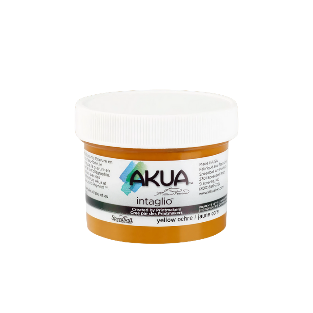 Akua Intaglio Ink –– Yellow Ochre