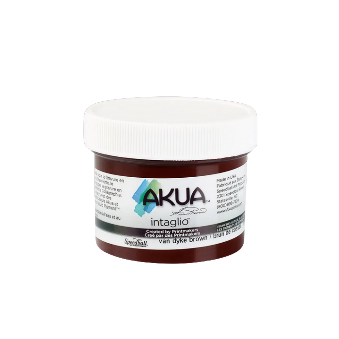 Akua Intaglio Ink –– Vandyke Brown