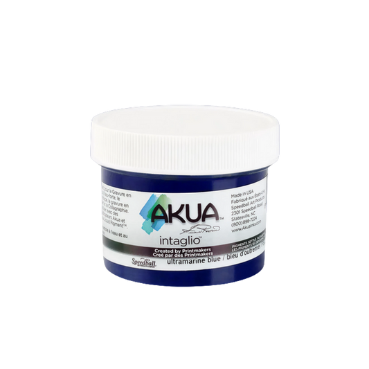 Akua Intaglio Ink –– Ultramarine Blue